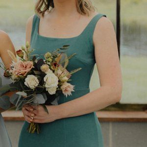 ALEX CONVERTIBLE DRESS CREPE SEA GLASS from Birdy Grey Size Small worn once